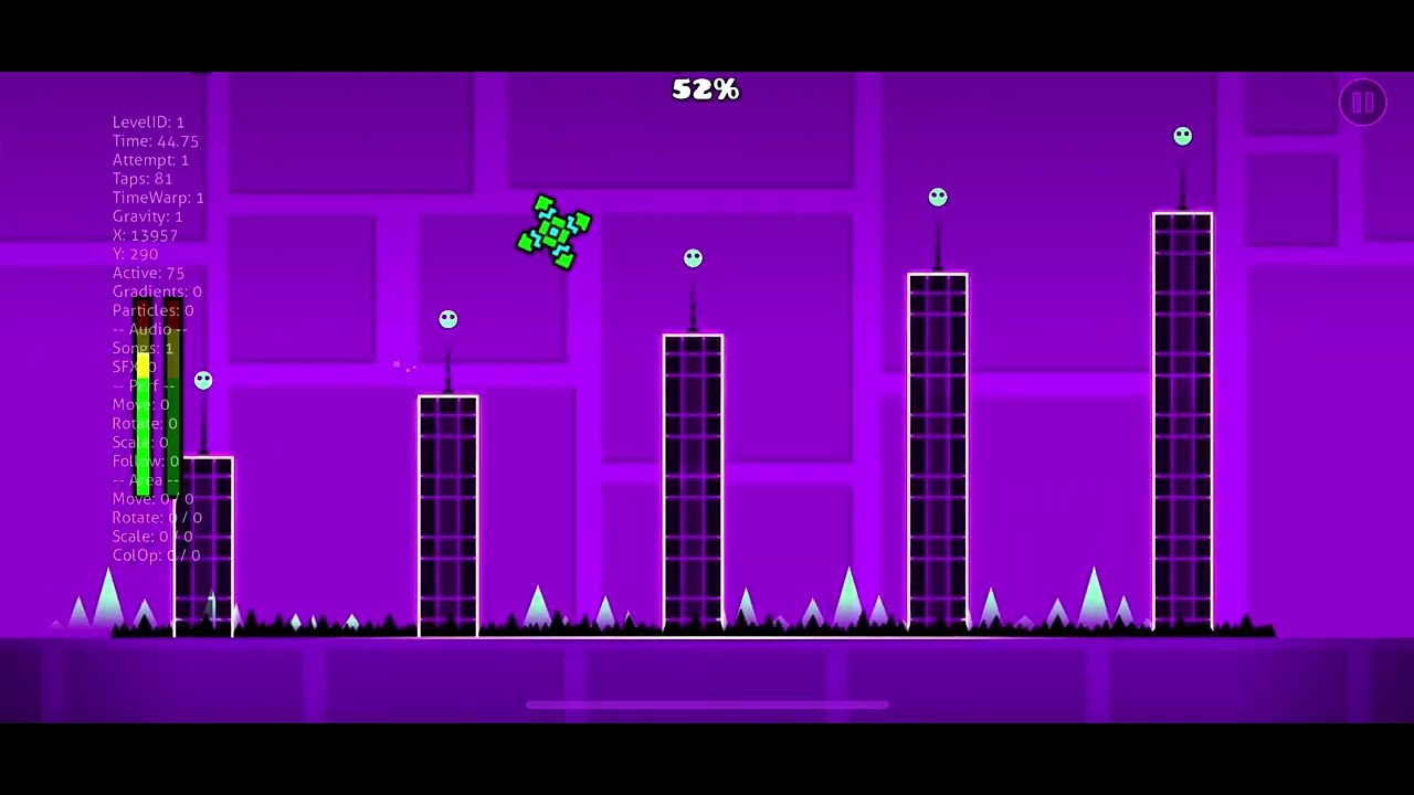 geometry dash level 1 ⭐️ - YouTube
