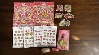 Apple Harvest Sticker Pack Unboxing 🍏 Hubman & Chubgirl Fall Happy Mail Series Finale