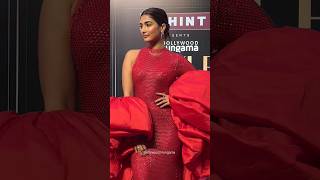 #poojahegde nails the #allred #look #bhstyleicons2024 #shorts #mumbai