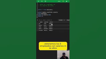 Ejercicio SQL #sql #basesdedatos #programacion