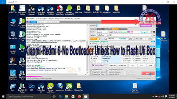 Xiaomi Redmi 6 No Bootloader Unlock How to Flash Ufi Box