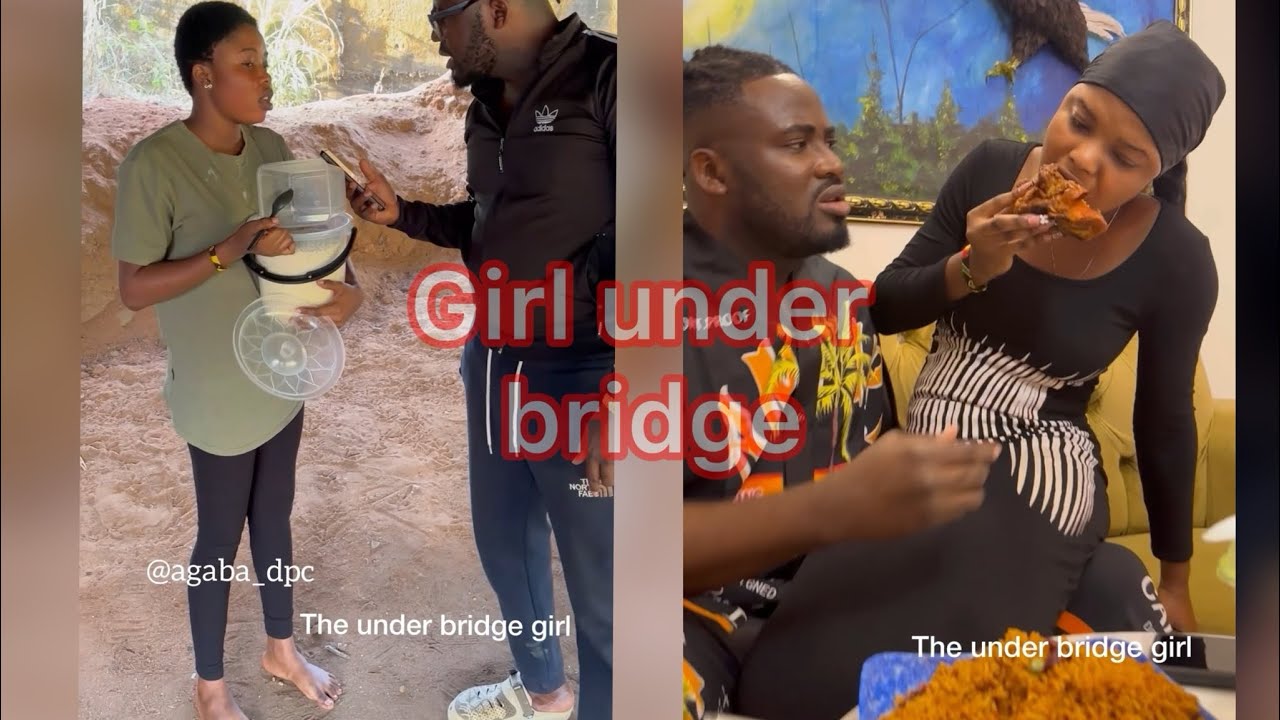 Наконец-то! Брошенная девочка под мостом. Да благословит Бог семью Агаба.