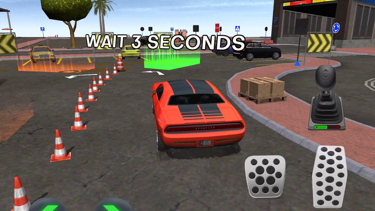 Shopping Mall Parking Lot - Driving Simulator - iOS Gameplay #2 HD