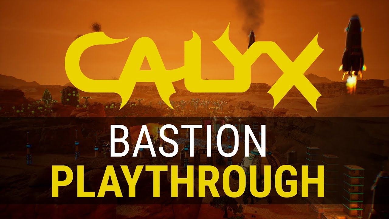 Calyx Demo v3 | Bastion gameplay. Our PC RTS & Base Builder where you ...