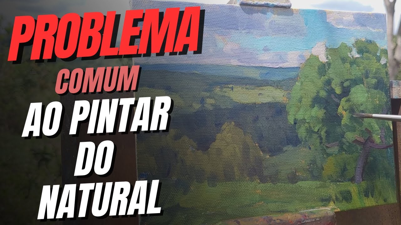Lidando com problemas da pintura ao ar livre