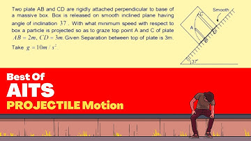 Mastering Projectile Motion: Fascinating AITS Problems Explained by Pankaj Singh [Main & Advanced]