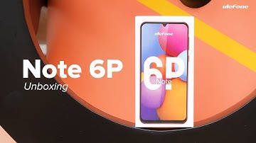 Ulefone Note 6P Unboxing video