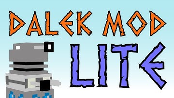Daleks in 1.8?! - Dalek Mod Lite 1.8