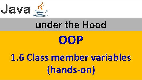1.6. Class member variables (static) (hands-on)