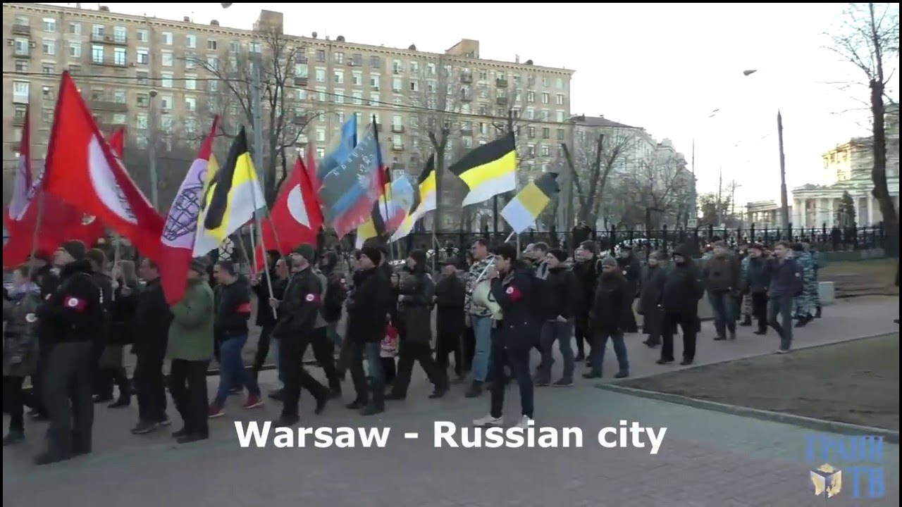 Marsh of Russian "occupants". Russia 2016