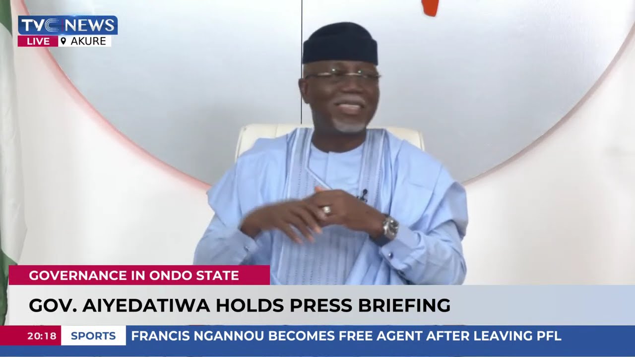 How I Want to Be Remembered as Ondo Governor – Aiyedatiwa