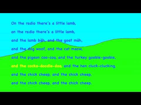The Little Chick Cheep HD Lyrics Text 
