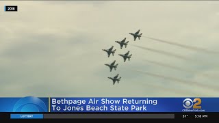 Bethpage Air Show Returning To Jones Beach State Park