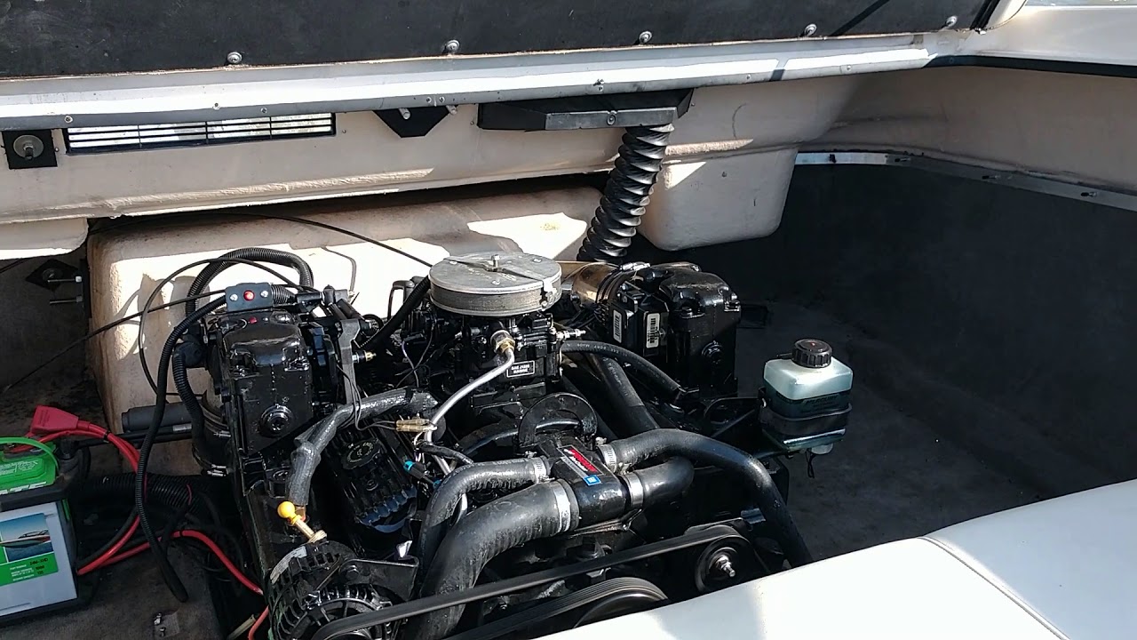 MerCruiser 5.7 blowing oil from dipstick YouTube