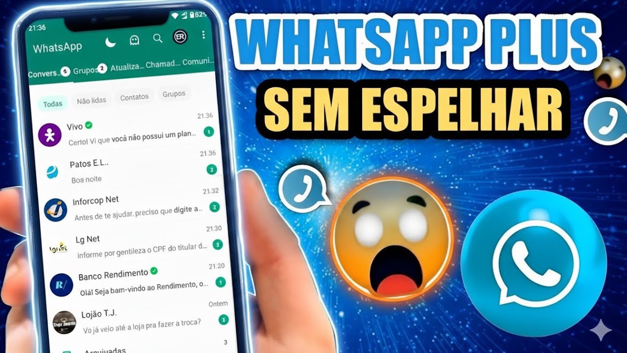 SAIU! NOVO WHATSAPP PLUS VERSÃO 4.2.0F FUNCIONANDO COM NÚMERO DIRETO✅ COM VÁRIAS FUNÇÕES NOVAS!🤩