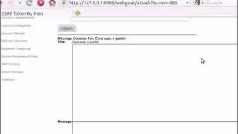Webgoat   CSRF Token Bypass