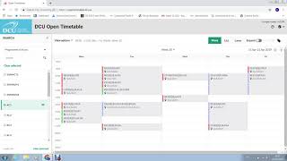 Open Timetable Configuration Options