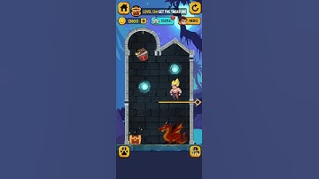 Rescue Hero: Pull The Pin - How To Loot? - Level 133 and 134 #Shorts