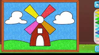 Coloring Games Coloring Book Painting Glow Draw By CG kids 52 English