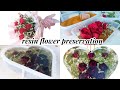 Preserving Flowers in Resin • Resin for Beginners Resin Crafts Resin Art DIY Epoxy Resin Tutorials