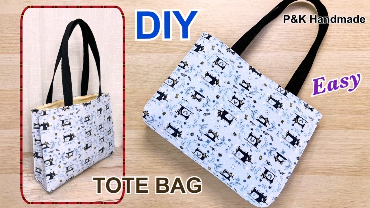 SUPER IDEA😲 Easy Diy Tote Bag💖Step by step Sewing Tutorial how to sew