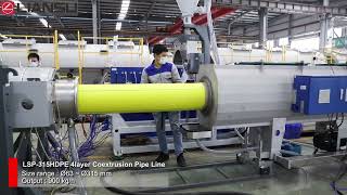 HDPE Pipe 4Layer Coextrusion Line