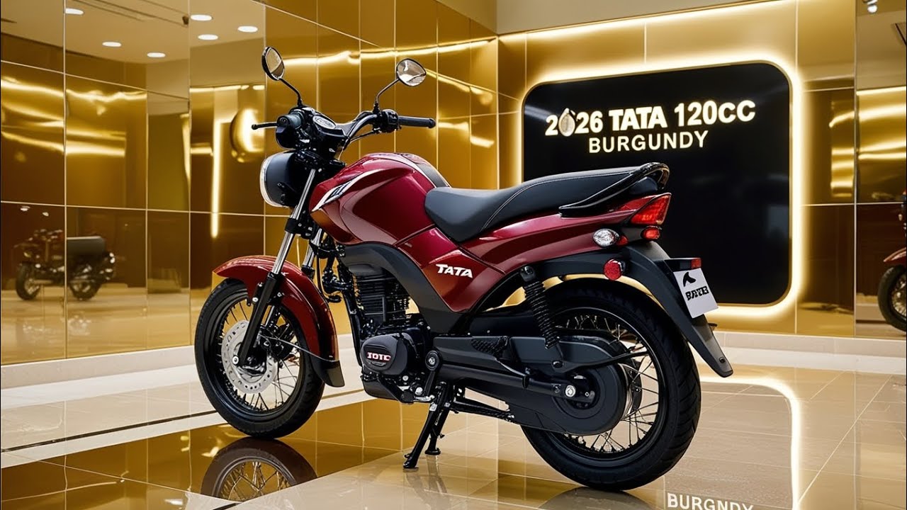  2026 Tata Classic 120cc Burgundy Review | Price, Mileage, Features  Sound Test | Drift Zone Hindi🇮🇳