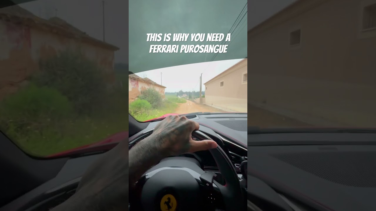 😍😍 Ferrari Purosangue for streets of Portugal 🇵🇹 