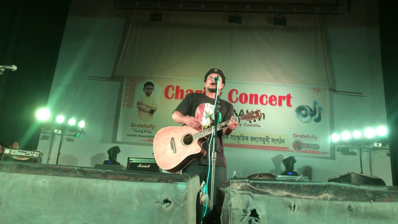 17 prishta by Ashes live at Comilla Shilpokola Academy