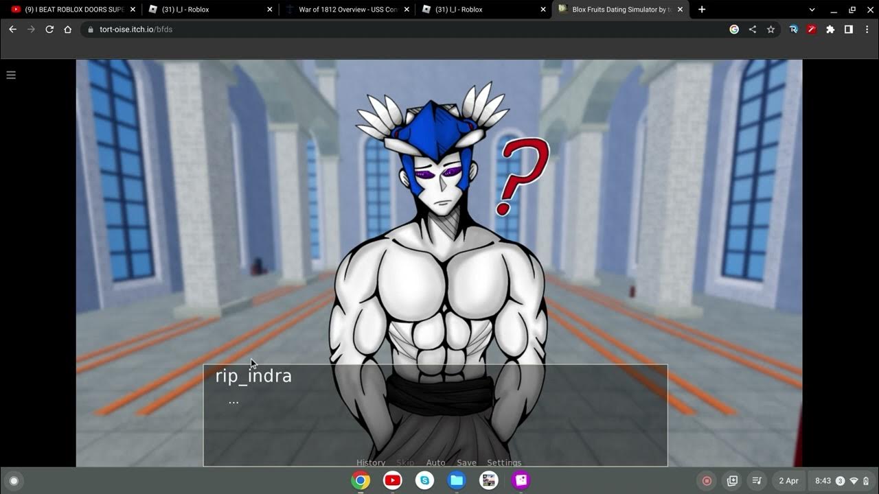 Playing Blox fruits dating simulator pt.1 YouTube