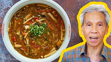 🍲  Dad's AMAZING Hot and Sour Soup (酸辣湯)!