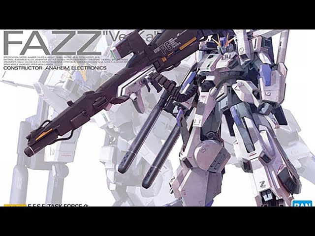 MG FAZZ ver.ka UNBOXING 파즈 버카 언박싱 - YouTube