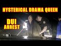 Bodycam DUI Arrest - Hysterical 21-Year-Old Drama Queen is Arrested for Drunk Driving