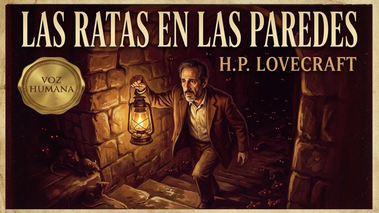 Las ratas en las paredes - H.P. Lovecraft | Audiolibro Completo (Voz Real)