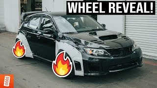 Building the ULTIMATE 2008 Subaru WRX STI Hatchback - Part 3 (Wheel Reveal & Silver's Coilovers)