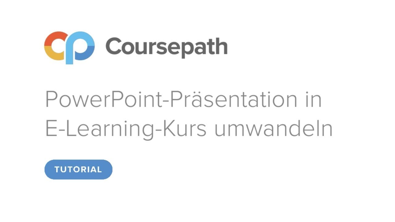 PowerPoint-Präsentation in E-Learning-Kurs umwandeln