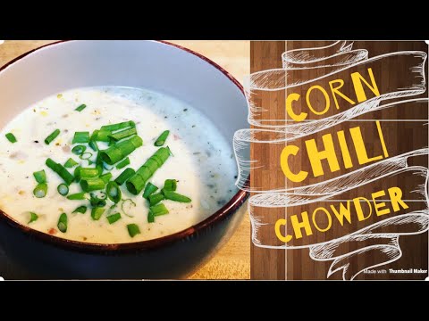 Instant pot - corn and chili chowder