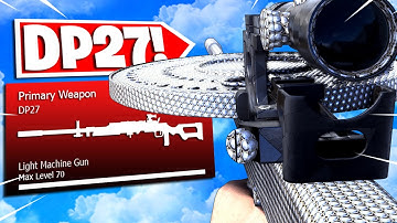 the *NO RECOIL* DP27 is UNSTOPPABLE in WARZONE after UPDATE! 🔥 (BEST DP27 CLASS SETUP/LOADOUT)