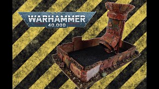 Scratch Build: Warhammer 40,000 - Ork Dice Tower & Tray