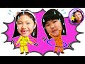 ケンカ寸前?小学二年生コンビの【フラフープ】チャレンジ! ご褒美はジュース♪シンクロ目指して頑張ろう 子供あるある 協力 運動 体育
