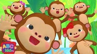 Five Little Monkeys Jumping on the Bed | CoComelon Nursery Rhymes & Kids Songs