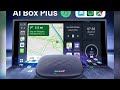 A must-have product! CarlinKit Wireless Carplay Android Auto TV Box Android 13 Wireless Adapter fo