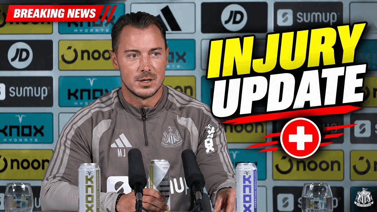 "Three to four" as Matthias Jaissle updates on injuries | NUFC played Middlesbrough in a friendly