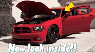 How to upgrade interior on your 06-10 charger!! #charger #challenger #howto