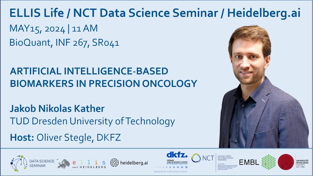 Artificial intelligence-based biomarkers in precision oncology | Jakob Nikolas Kather