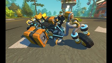 Scrap Mechanic Survival | The Banana Bike MK 2.5 - Lets Drive