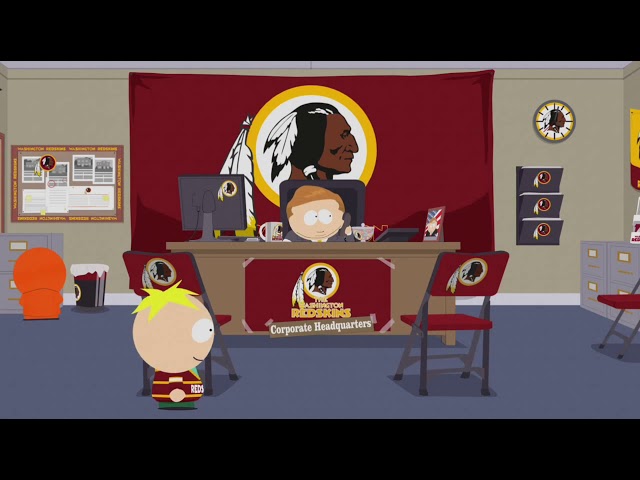 Washington Redskins "Go F@#k yourself" Eric Cartman