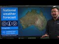 National Weather Forecast 11 August: Showers in the east, settled and warmer elsewhere