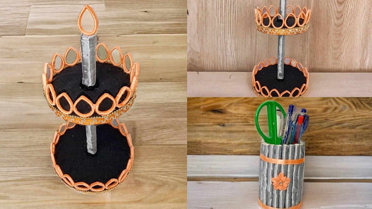 DIY Satin Ribbon Craft Ideas | 2 Amazing Recycling Craft Ideas - YouTube