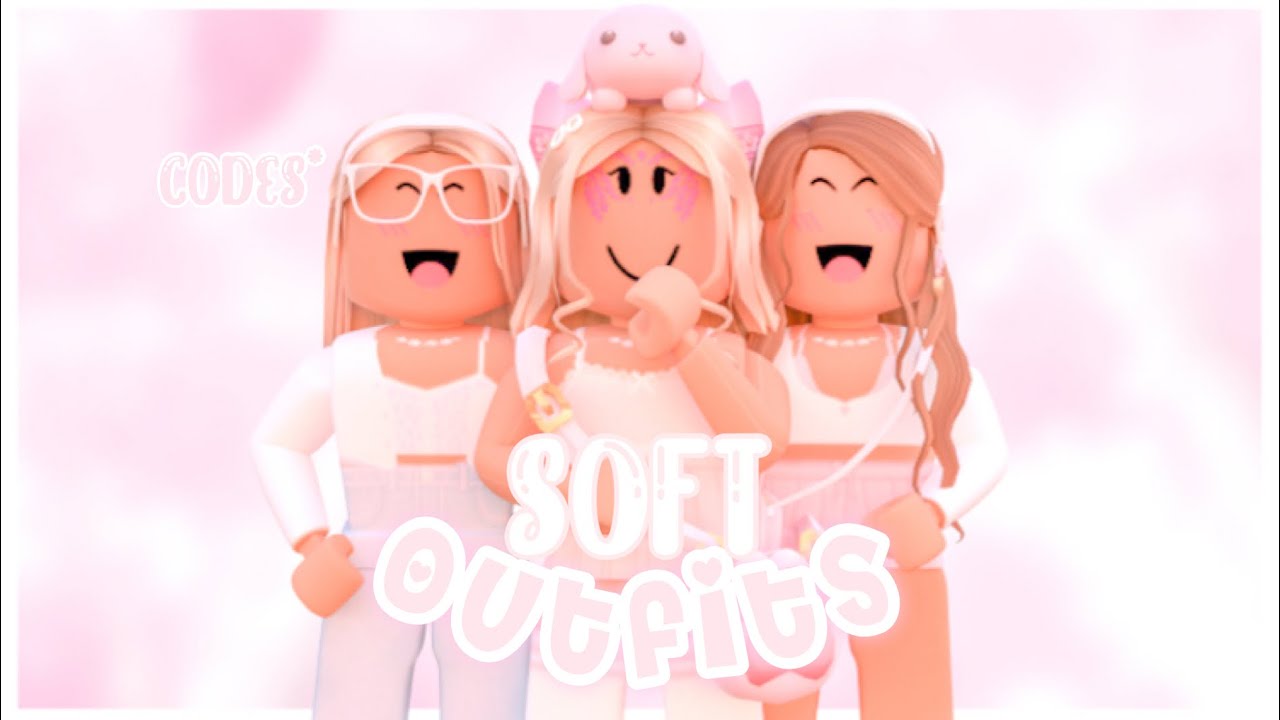 Soft Pink Outfits Roblox Youtube - cute pink aesthetic roblox avatars